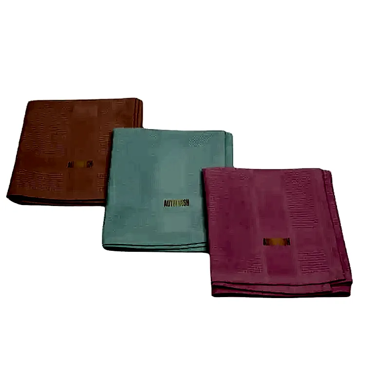 Autofresh mikrofiber cam ve mutfak bezi, 3'lü set, 40x60 cm, su emici ve çizik bırakmayan temizlik bezi.