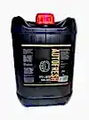 Autofresh lastik parlatıcı, 5 litre, uygulama süngeri ve folyolu kapak ile araç lastiklerini temizler ve parlatır.