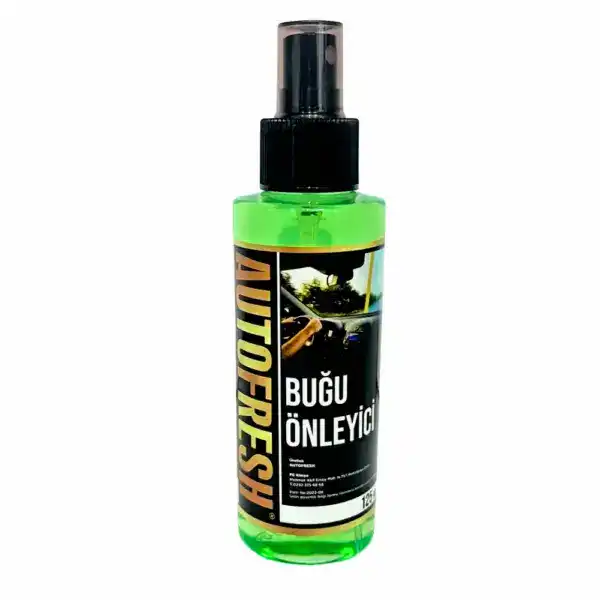 Autofresh araç buğu önleyici sprey, 125 ml, cam buğu giderici sprey.