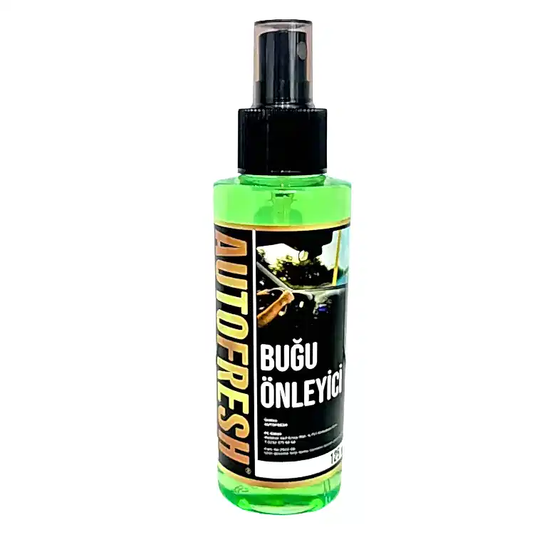 Autofresh araç buğu önleyici sprey, 125 ml, cam buğu giderici sprey.