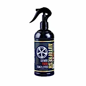 Autofresh demir tozu temizleyici, 410 ml pH nötr formül, jant ve kaporta temizliği için süper güç.