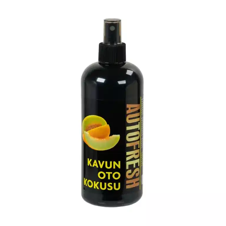 Autofresh kavun oto kokusu, bitkisel formülü ile 410 ml uzun ömürlü araç ve ortam kokusu.