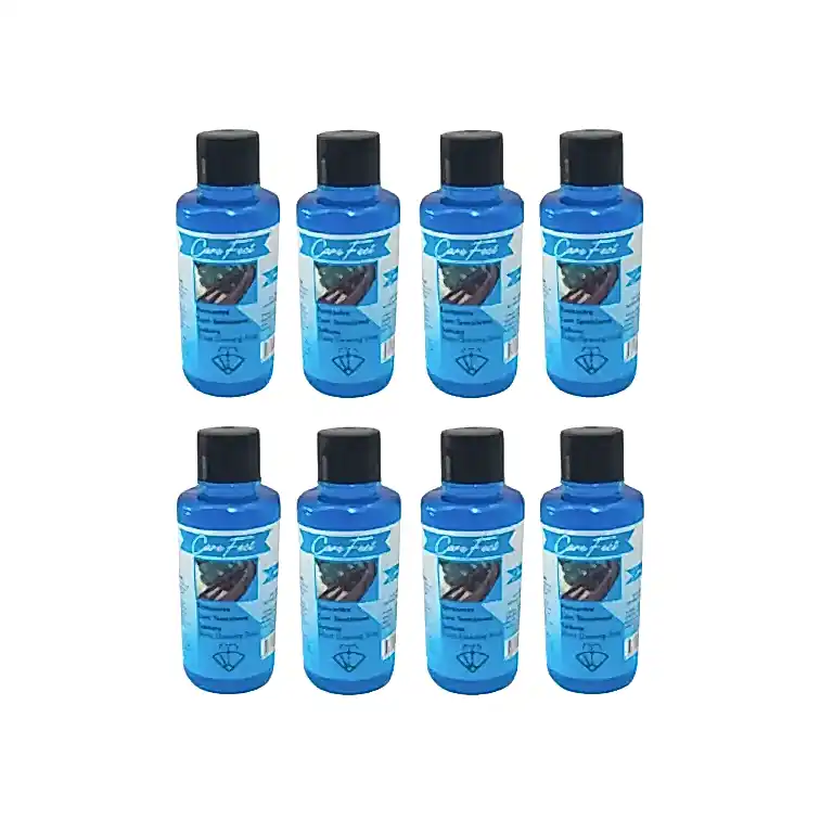 Konsantre araç cam temizleme sabunu, 50 ml x 8 adet, profesyonel temizlik.