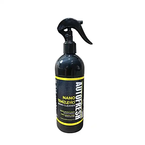 Autofresh nano temizleyici 410 ml, detaylı araç temizleyici ve mikrofiber bez hediyeli.