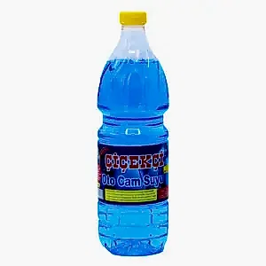 Autofresh oto cam silecek suyu, 1 litre, -3°C'ye kadar koruma sağlayan yaz-kış kullanılabilen oto cam temizleyici.