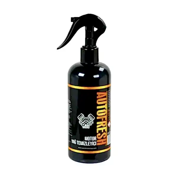 Autofresh oto susuz motor yağ ve kir temizleyici, 410 ml, araç motoru için parlatıcı ve temizleyici sprey.