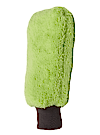 Autofresh mikrofiber oto yıkama eldiveni, yeşil renkli, welsoft astarlı araç temizleme ve cilalama eldiveni.