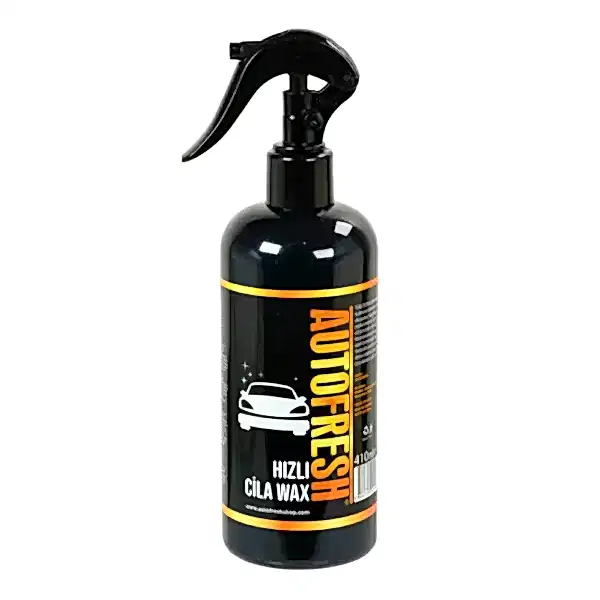 Autofresh seramik etkili hızlı cila, 410 ml, Carnauba wax içeriği ile parlaklık ve koruma sağlayan oto parlatıcı.