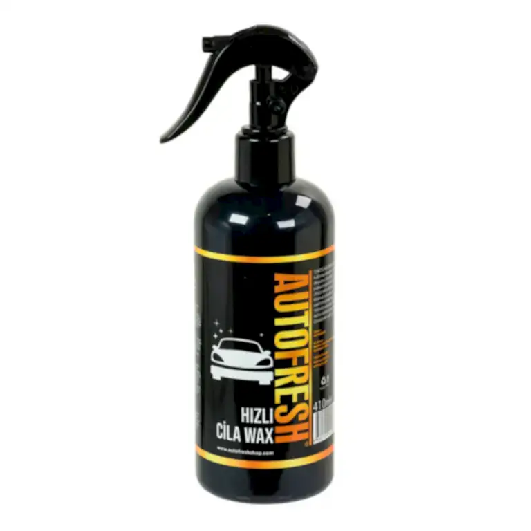 Autofresh seramik etkili hızlı cila, 410 ml, Carnauba wax içeriği ile parlaklık ve koruma sağlayan oto parlatıcı.