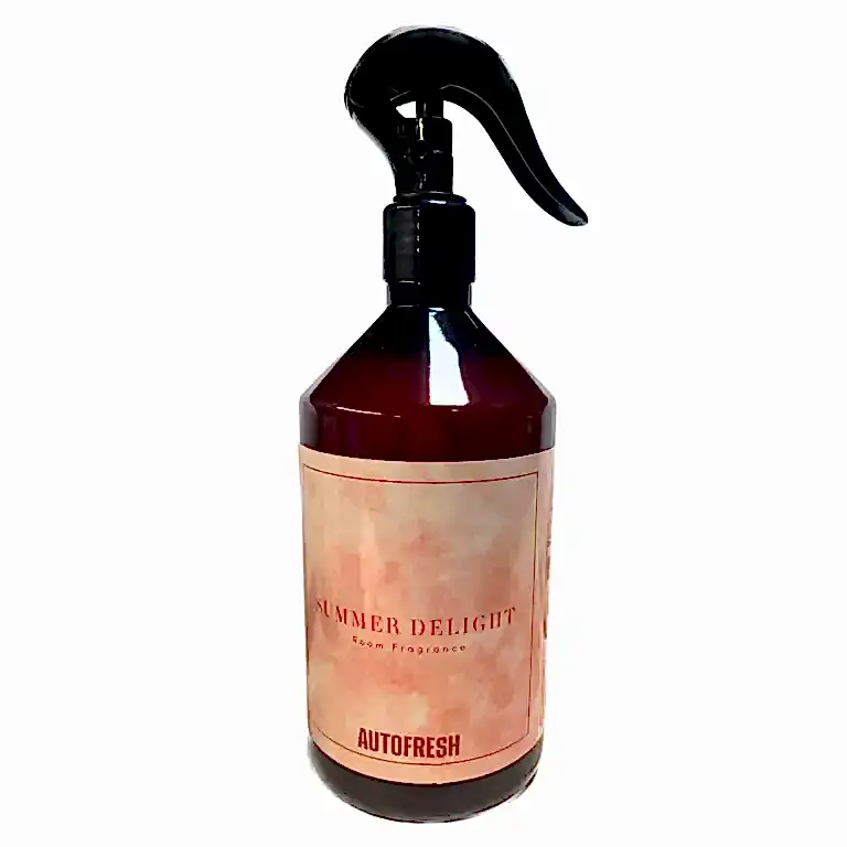 Yaz lokumu kokulu oda spreyi, 500 ml, ev ve kapalı mekanlar için kalıcı ve ferahlatıcı koku sunar.